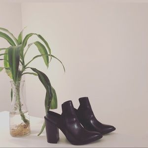 Zara point toe mules
